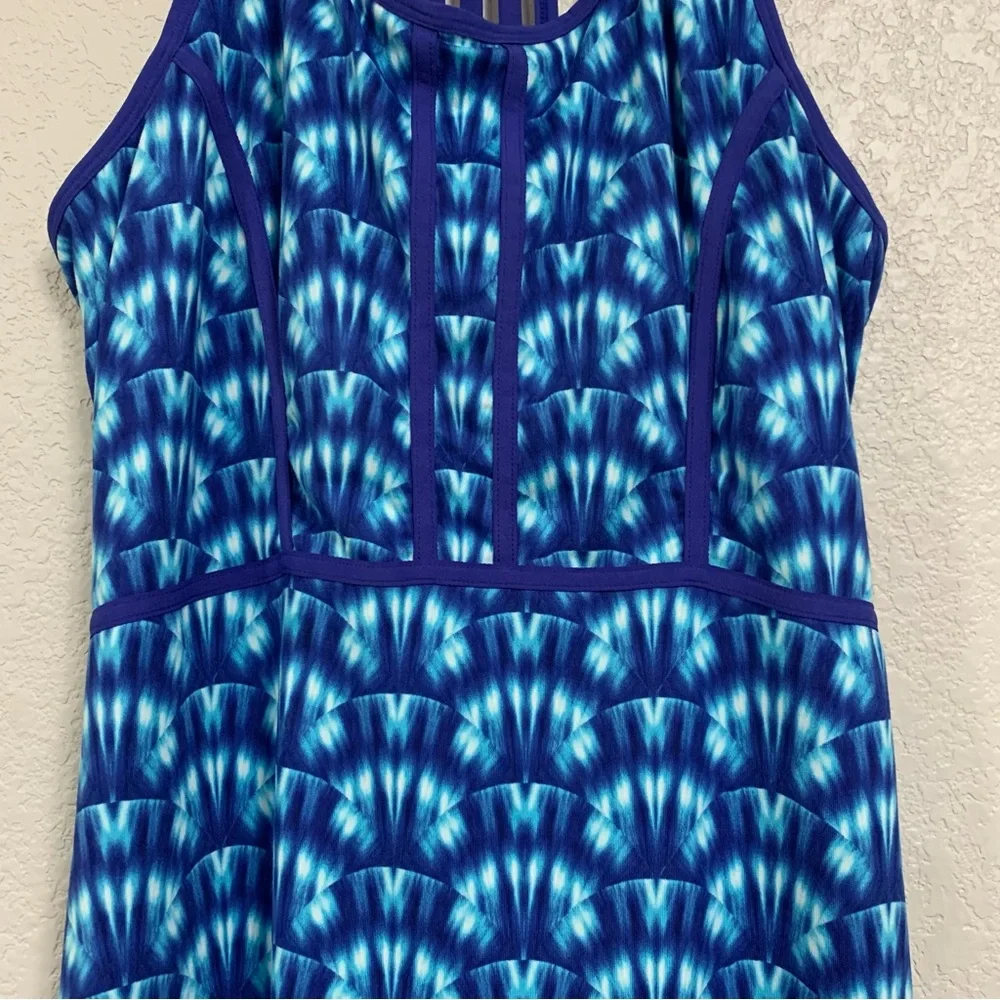 Title Nine Athletic Dress Womens L Dream Printed Golf Tennis Pickleball Exercise - Picture 3 of 10